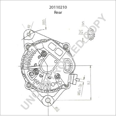 Prestolite Electric 20110210 - Генератор avtokuzovplus.com.ua