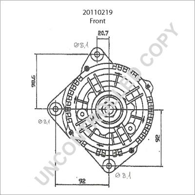 Prestolite Electric 20110219 - Генератор avtokuzovplus.com.ua