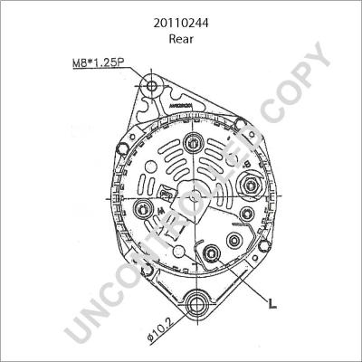 Prestolite Electric 20110244 - Генератор autocars.com.ua