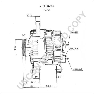 Prestolite Electric 20110244 - Генератор autocars.com.ua