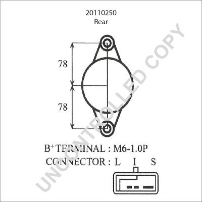 Prestolite Electric 20110250 - Генератор autocars.com.ua