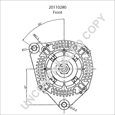 Prestolite Electric 20110280 - Генератор avtokuzovplus.com.ua