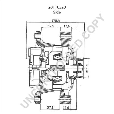 Prestolite Electric 20110320 - Генератор autocars.com.ua