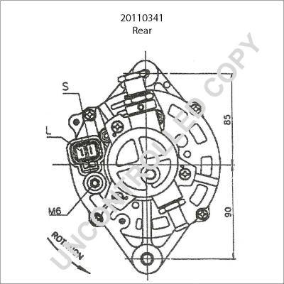 Prestolite Electric 20110341 - Генератор avtokuzovplus.com.ua