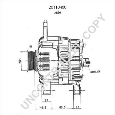 Prestolite Electric 20110400 - Генератор avtokuzovplus.com.ua