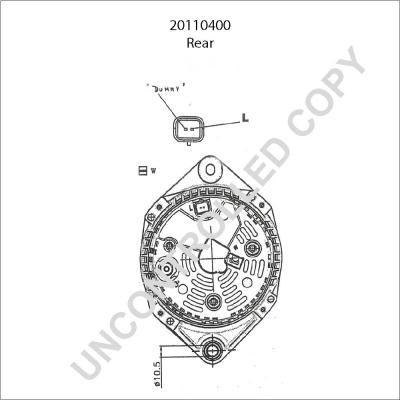 Prestolite Electric 20110400 - Генератор avtokuzovplus.com.ua