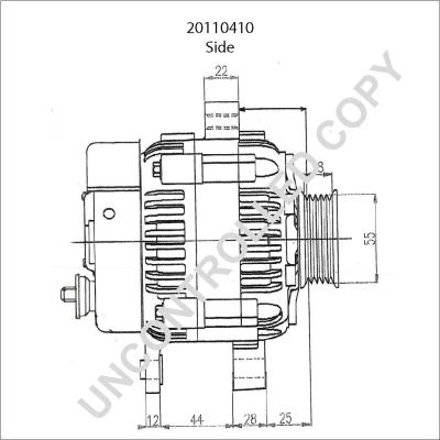 Prestolite Electric 20110410 - Генератор avtokuzovplus.com.ua