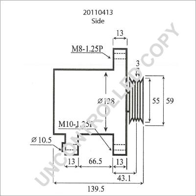 Prestolite Electric 20110413 - Генератор avtokuzovplus.com.ua