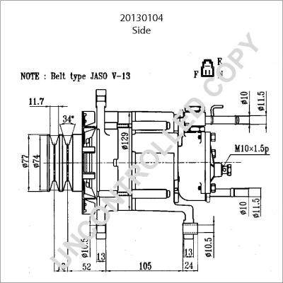 Prestolite Electric 20130104 - Генератор avtokuzovplus.com.ua