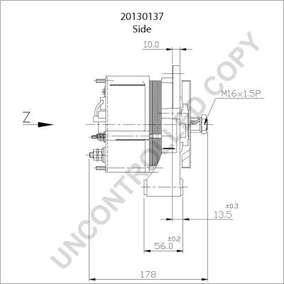 Prestolite Electric 20130137 - Генератор avtokuzovplus.com.ua