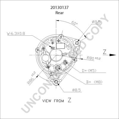 Prestolite Electric 20130137 - Генератор avtokuzovplus.com.ua