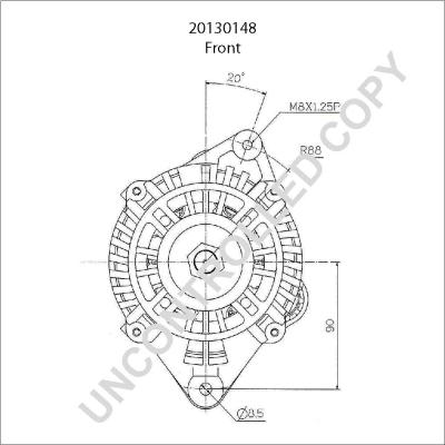 Prestolite Electric 20130148 - Генератор autocars.com.ua