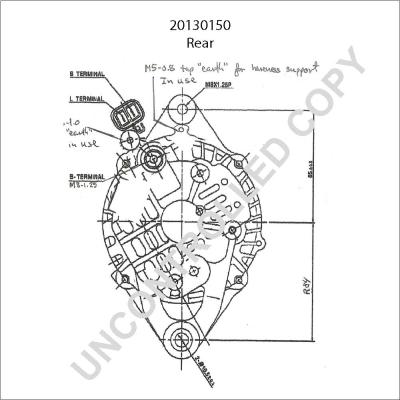 Prestolite Electric 20130150 - Генератор autocars.com.ua