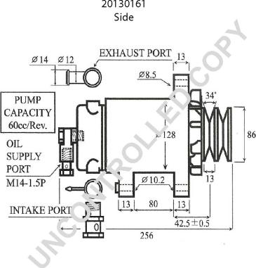 Prestolite Electric 20130161 - Генератор autocars.com.ua