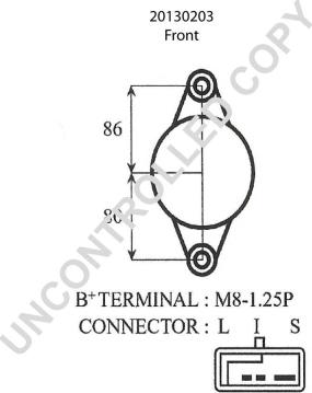 Prestolite Electric 20130203 - Генератор autocars.com.ua