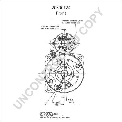 Prestolite Electric 20500124 - Стартер avtokuzovplus.com.ua