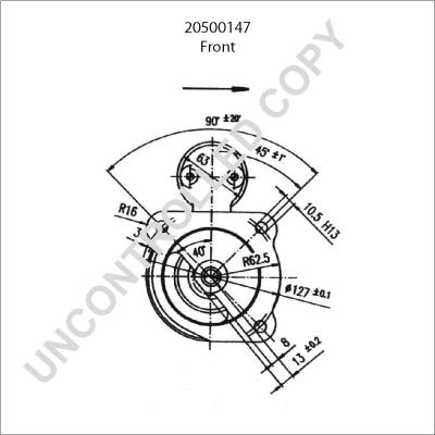 Prestolite Electric 20500147 - Стартер avtokuzovplus.com.ua