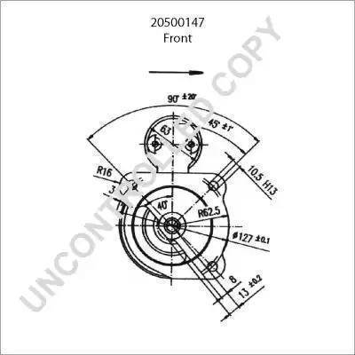 Prestolite Electric 858316Z - Стартер avtokuzovplus.com.ua