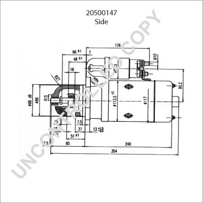 Prestolite Electric 20500147 - Стартер avtokuzovplus.com.ua