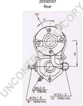 Prestolite Electric 20500507 - Стартер avtokuzovplus.com.ua