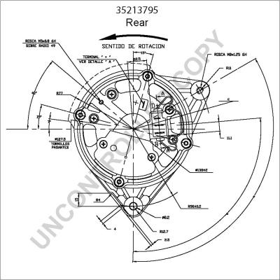 Prestolite Electric 35213795 - Генератор avtokuzovplus.com.ua