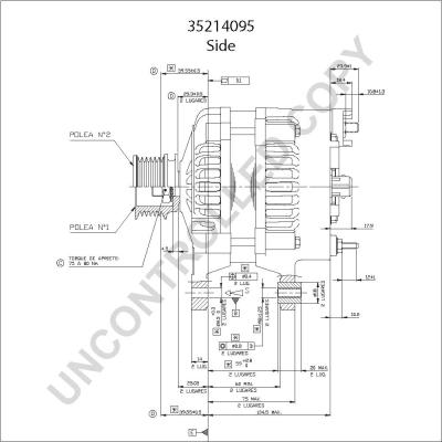 Prestolite Electric 35214095 - Генератор avtokuzovplus.com.ua