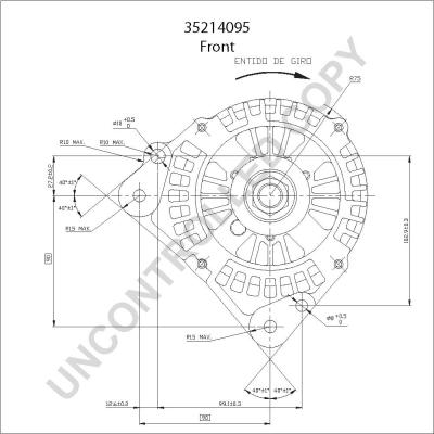 Prestolite Electric 35214095 - Генератор avtokuzovplus.com.ua