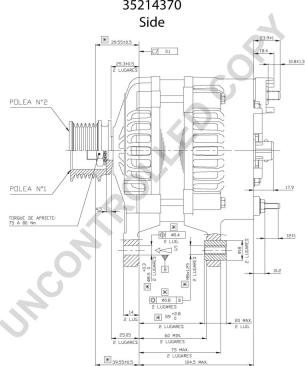 Prestolite Electric 35214370 - Генератор avtokuzovplus.com.ua