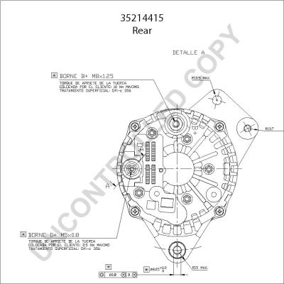 Prestolite Electric 35214415 - Генератор avtokuzovplus.com.ua