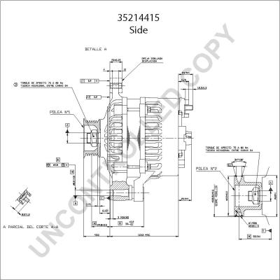 Prestolite Electric 35214415 - Генератор avtokuzovplus.com.ua