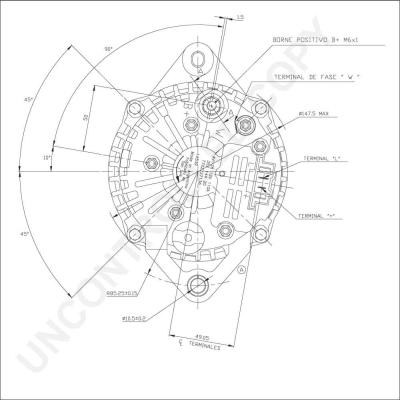 Prestolite Electric 35214420 - Генератор avtokuzovplus.com.ua