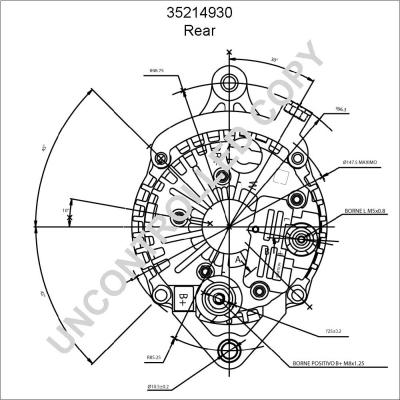 Prestolite Electric 35214930 - Генератор avtokuzovplus.com.ua