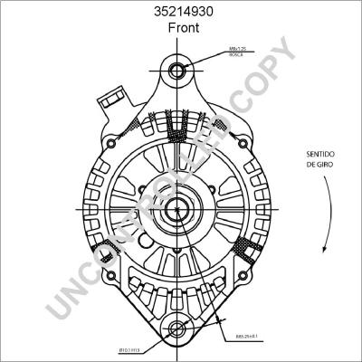 Prestolite Electric 35214930 - Генератор avtokuzovplus.com.ua