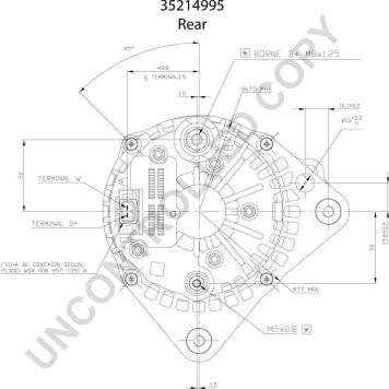 Prestolite Electric 35214995 - Генератор avtokuzovplus.com.ua