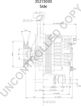 Prestolite Electric 35215030 - Генератор avtokuzovplus.com.ua