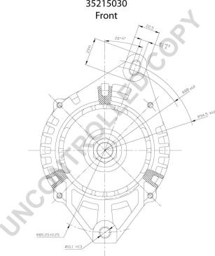 Prestolite Electric 35215030 - Генератор avtokuzovplus.com.ua