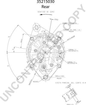 Prestolite Electric 35215030 - Генератор avtokuzovplus.com.ua