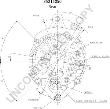 Prestolite Electric 35215050 - Генератор autocars.com.ua