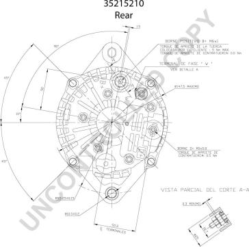 Prestolite Electric 35215210 - Генератор avtokuzovplus.com.ua