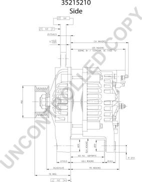 Prestolite Electric 35215210 - Генератор avtokuzovplus.com.ua