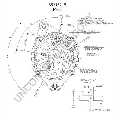 Prestolite Electric 35215215 - Генератор autocars.com.ua