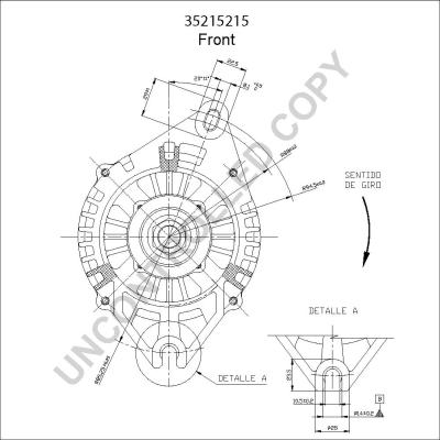 Prestolite Electric 35215215 - Генератор autocars.com.ua