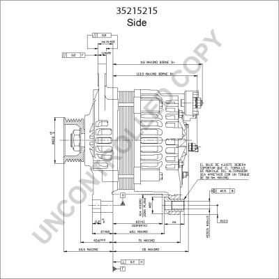 Prestolite Electric 35215215 - Генератор autocars.com.ua