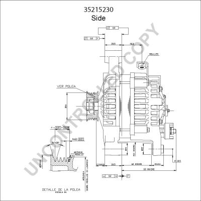 Prestolite Electric 35215230 - Генератор avtokuzovplus.com.ua