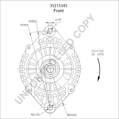 Prestolite Electric 35215345 - Генератор avtokuzovplus.com.ua