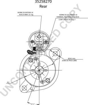 Prestolite Electric 35258270 - Стартер avtokuzovplus.com.ua