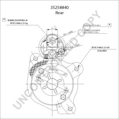 Prestolite Electric 35258840 - Стартер autocars.com.ua