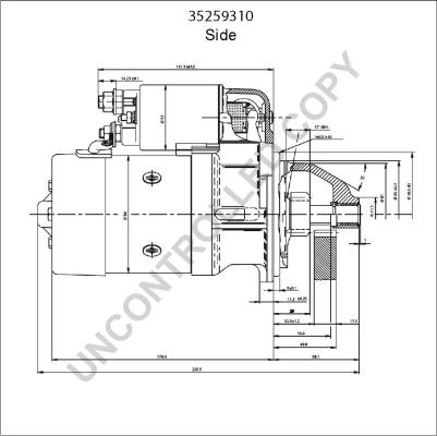 Prestolite Electric 35259310 - Стартер avtokuzovplus.com.ua