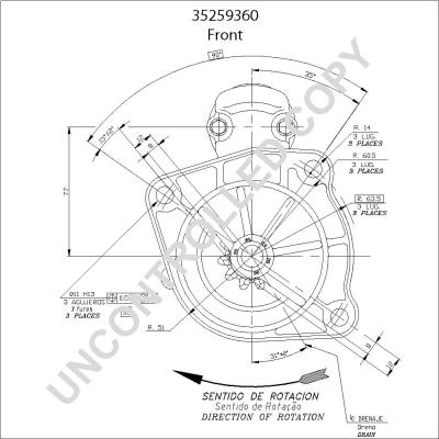 Prestolite Electric 35259360 - Стартер autocars.com.ua