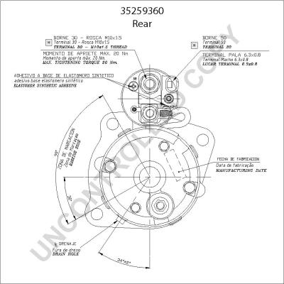 Prestolite Electric 35259360 - Стартер autocars.com.ua